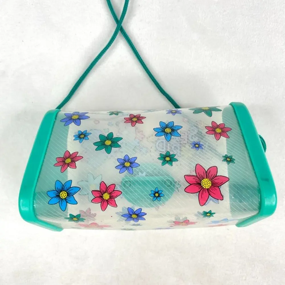 Rare Vintage Sea World Plastic Clear Mini Purse